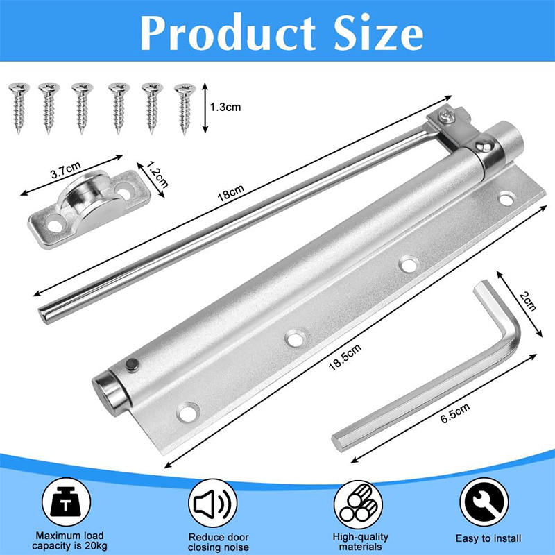 🔥Buy 2 Get 1 Free🔥🏡Automatic Door Self-Closing Hinge