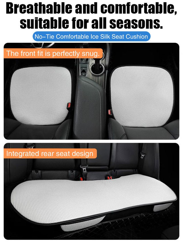 Breathable and non-slip cotton car seat covers