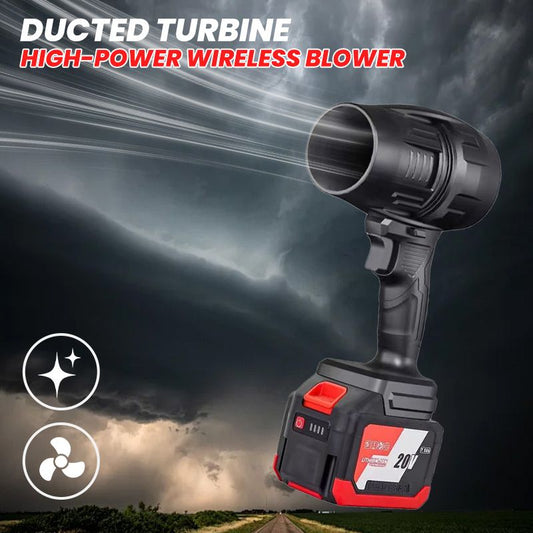 Ducted Turbine High-Power Wireless Blower