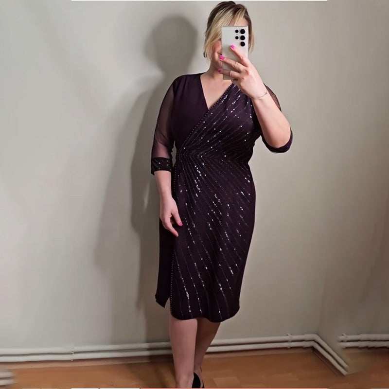 🌸Spring Specials🌸 Plus Size Sparkly Sheath Dress