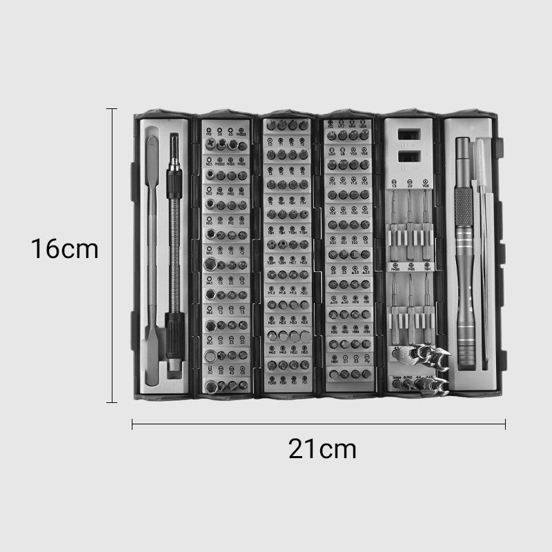 128pcs Precision Screwdriver Set for Electronics & Computer disassembly