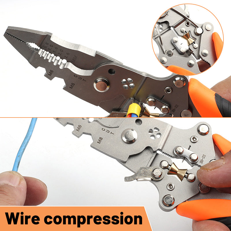 Multi-Function Folding 14-in-1 Wire Stripper