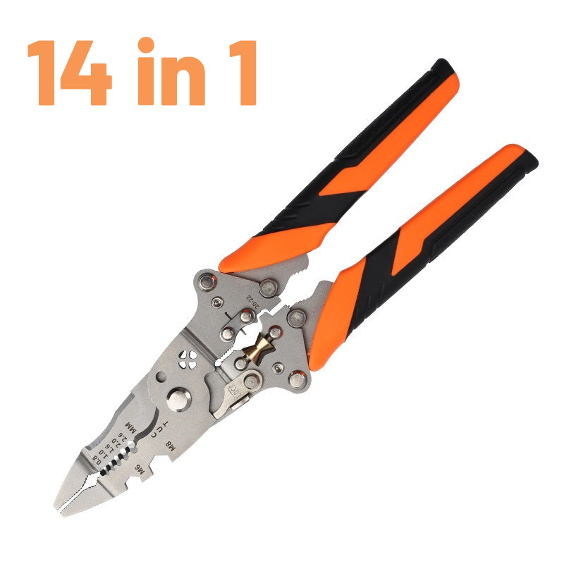 Multi-Function Folding 14-in-1 Wire Stripper