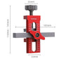Adjustable Aluminum Alloy Cabinet Door Installation Positioner for 7-40mm