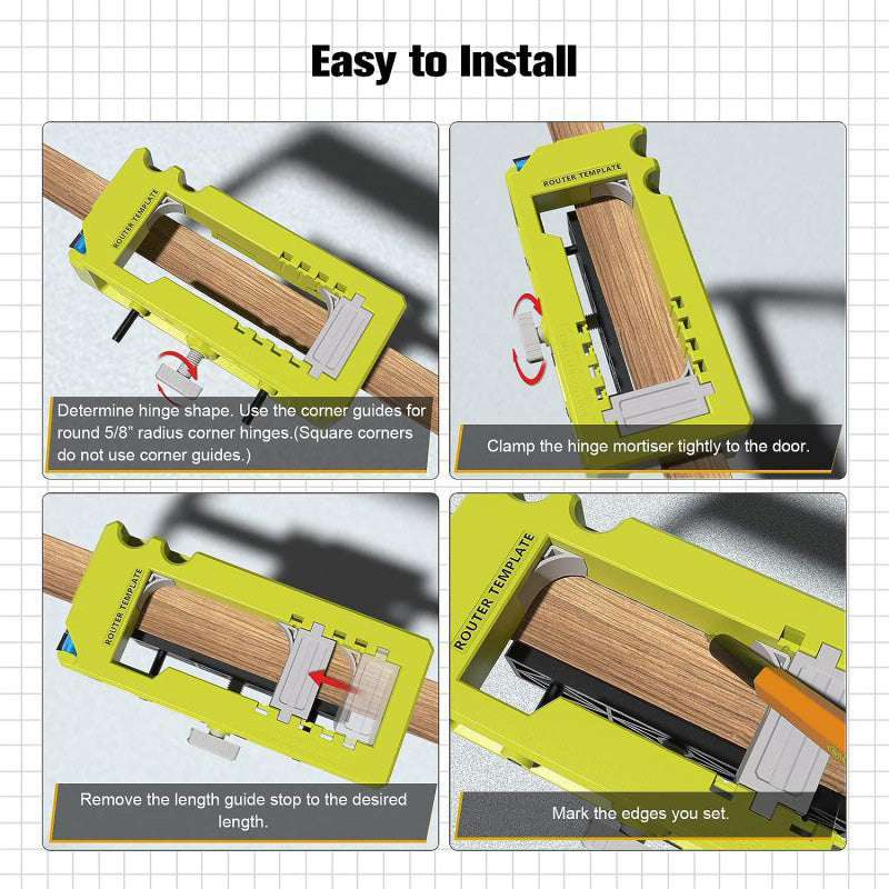 Door Hinge Jig Kit