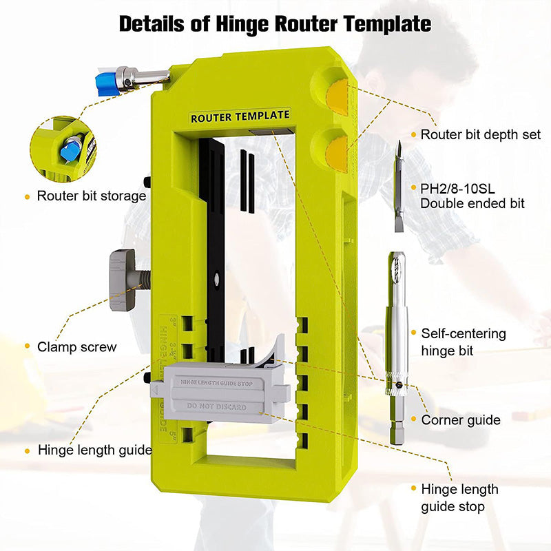 Door Hinge Jig Kit