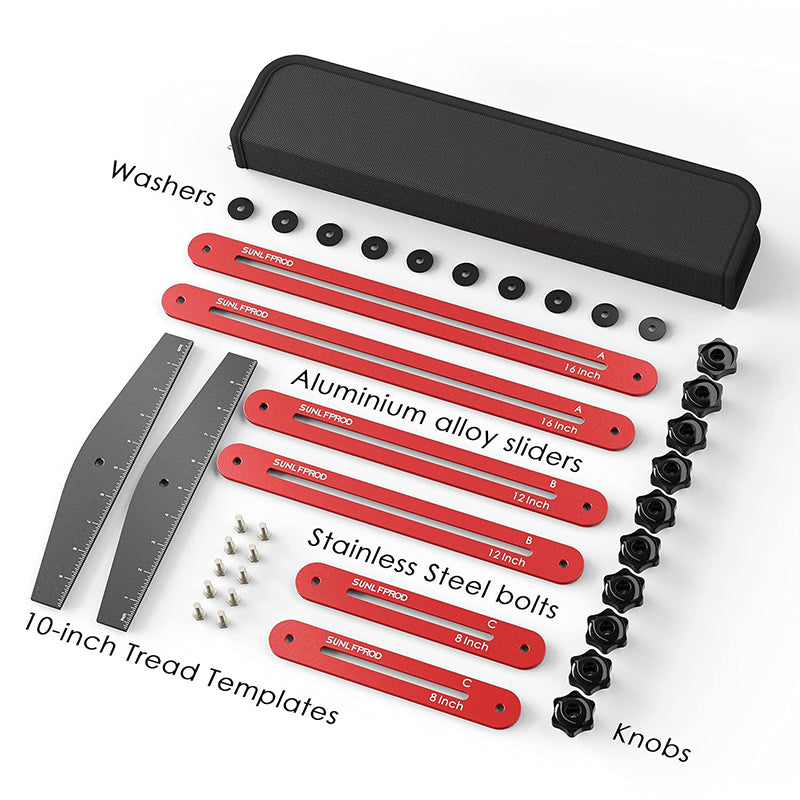 Upgraded Multifunctional Stair Measuring Ruler