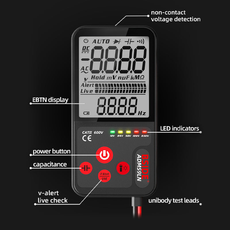 Portable Smart Auto Digital Multimeter