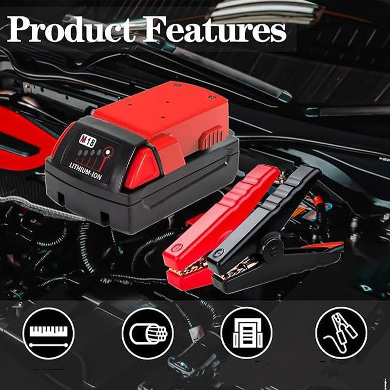 Portable Car Jump Starters with Jumper Cables