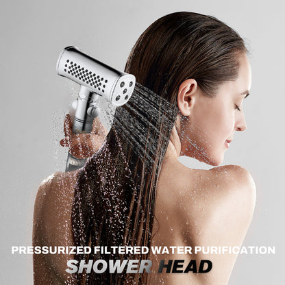 Pressurized Filtered Water Purification Shower Head