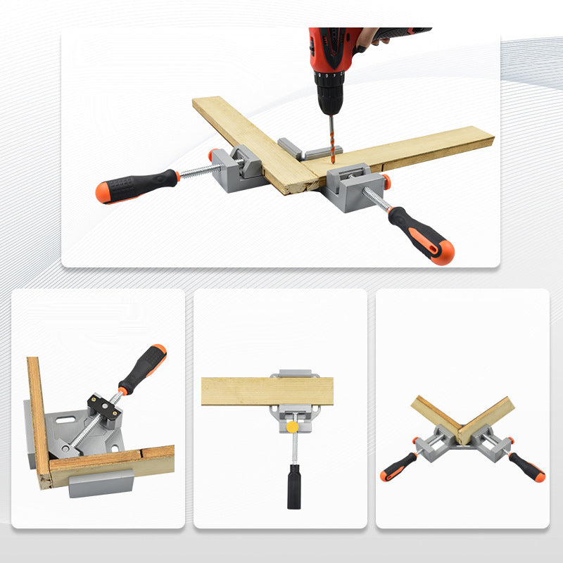 Sturdy and Durable Woodworking Right Angle Clamp