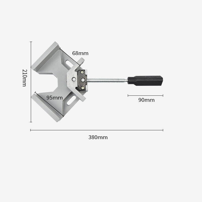 Sturdy and Durable Woodworking Right Angle Clamp