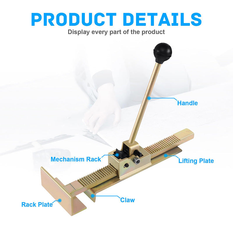 Professional Ratcheting Hardwood Plank Jack