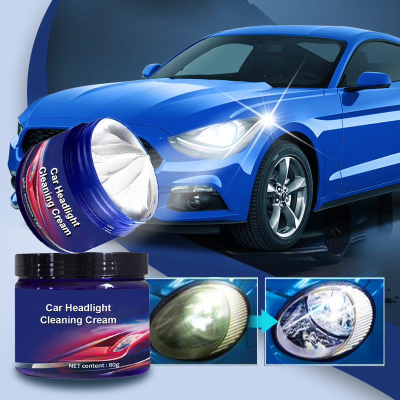 🚘Car Headlight Restoration Cleaner Set💡