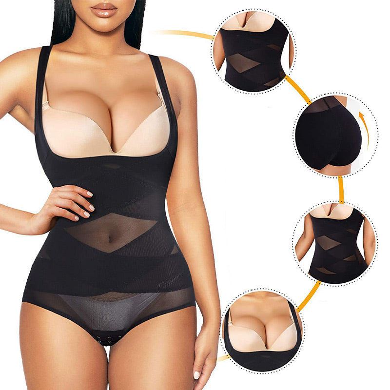 💕Women's Lightweight Mesh Yoga Bodysuit Shaper💎