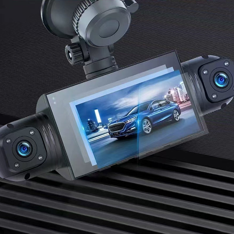 1080p 4-Channel Dash Cam with G-Sensor