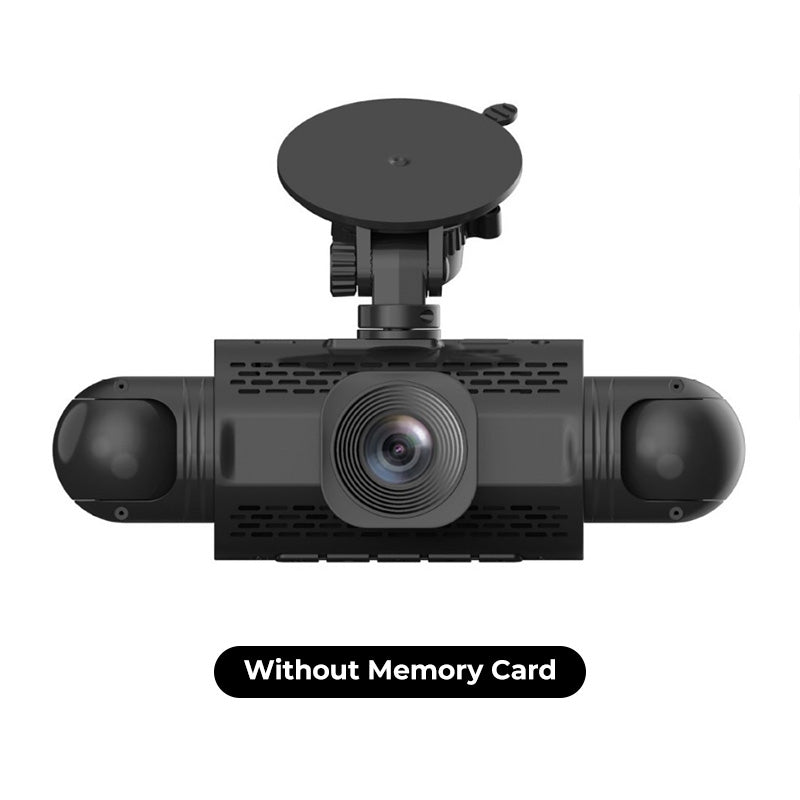 1080p 4-Channel Dash Cam with G-Sensor