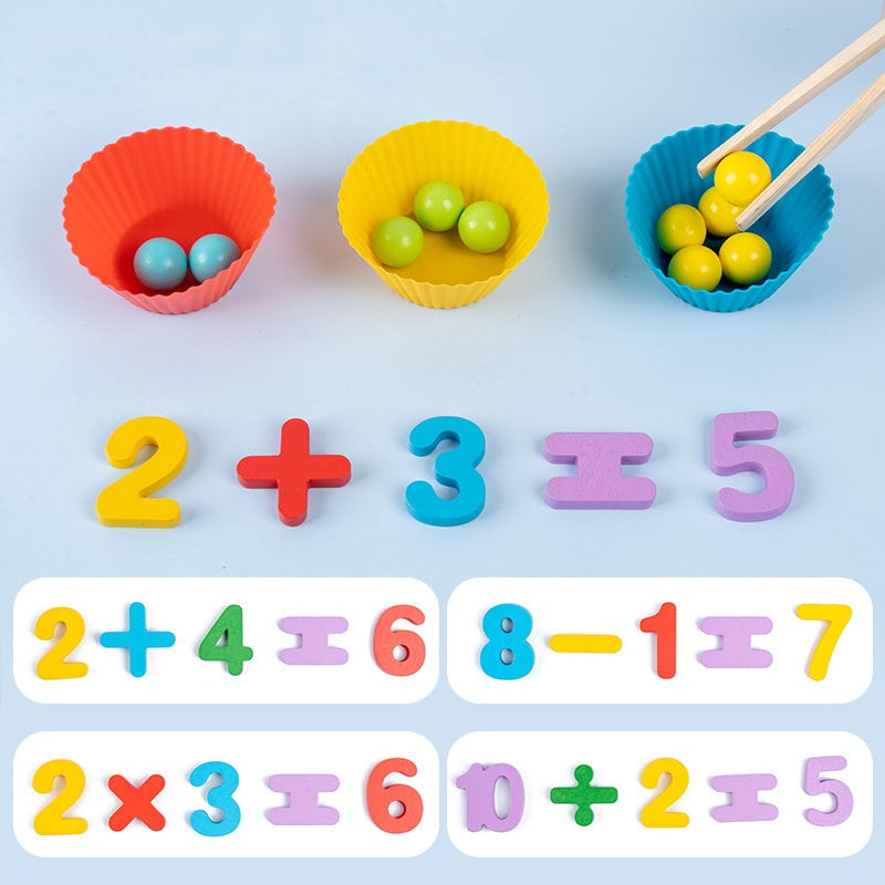 🔥HOST SALES 49% OFF🔥🏅Montessori Clip Bead Math Toy Set