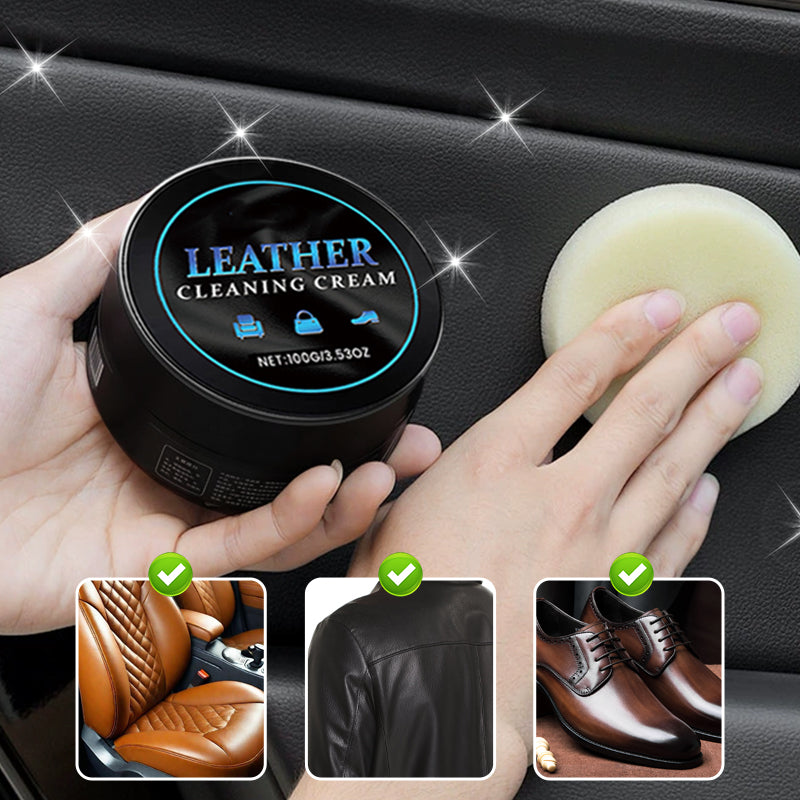 🔥🔥🔥Car Leather High Efficiency Care Cleaning Cream