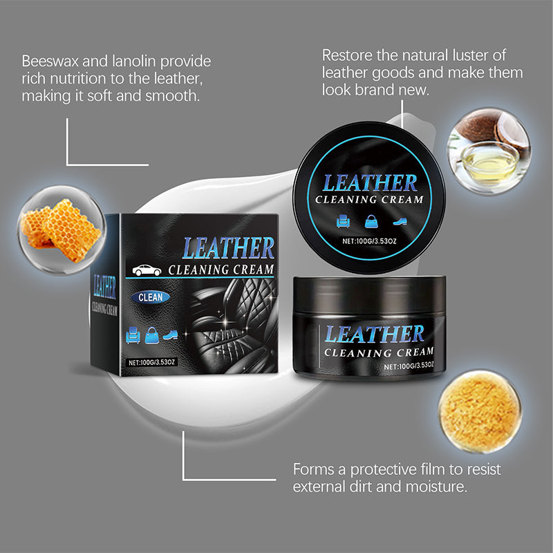 🔥🔥🔥Car Leather High Efficiency Care Cleaning Cream