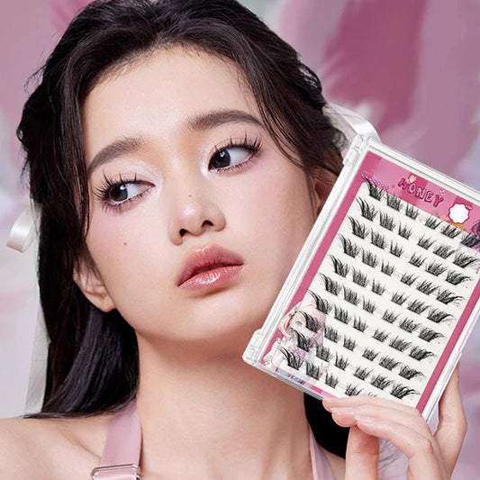 💕Buy 1 Get 1 FRee💕Self-Adhesive Fox-Eye Winged False Eyelashes