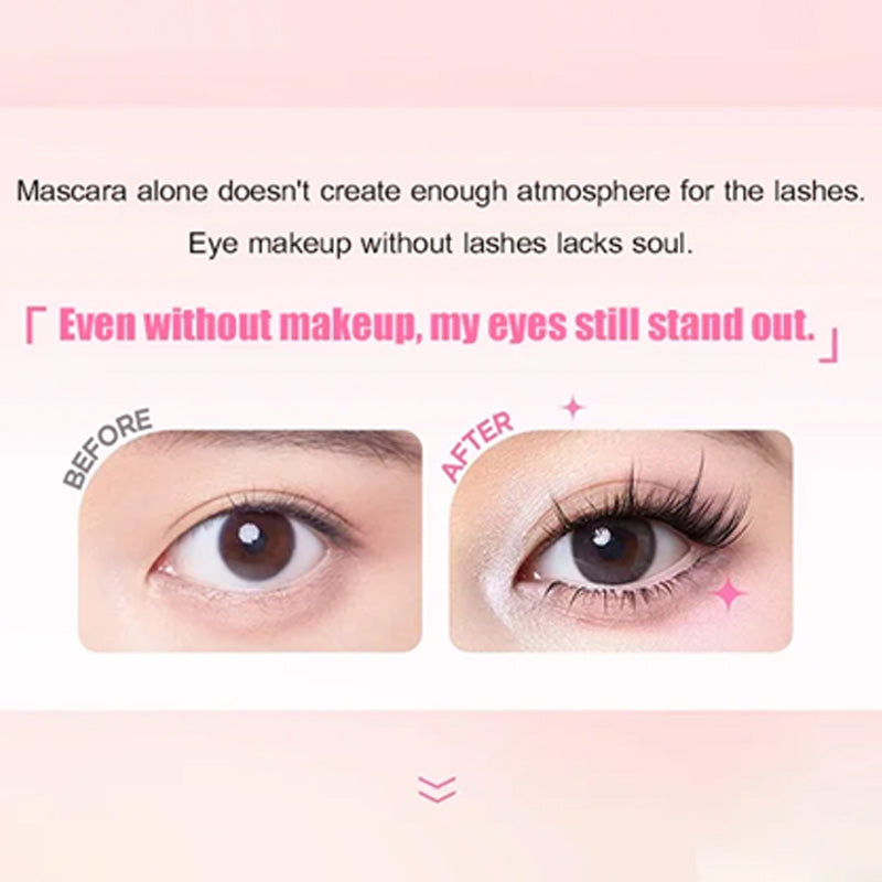 💕Buy 1 Get 1 FRee💕Self-Adhesive Fox-Eye Winged False Eyelashes