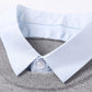 🔥Men's Fashion Faux Two-Piece Lapel Knit Shirt🔥（50% OFF）