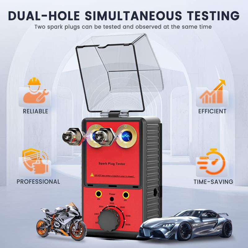 ⚡ Limited Time Half Price - Spark Plug Tester with Dual Test Holes✈️Free Shipping✈️