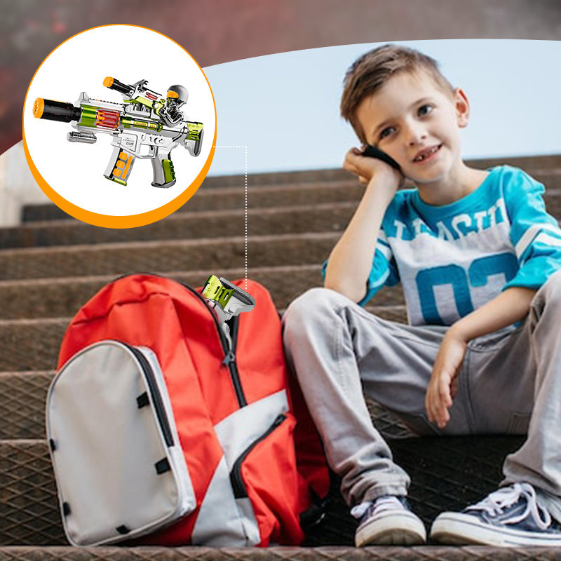 🔥Kid's Electric Submachine 🔫Toy with Smoke & Vibration Effects