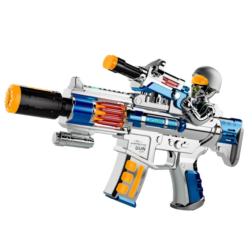 🔥Kid's Electric Submachine 🔫Toy with Smoke & Vibration Effects