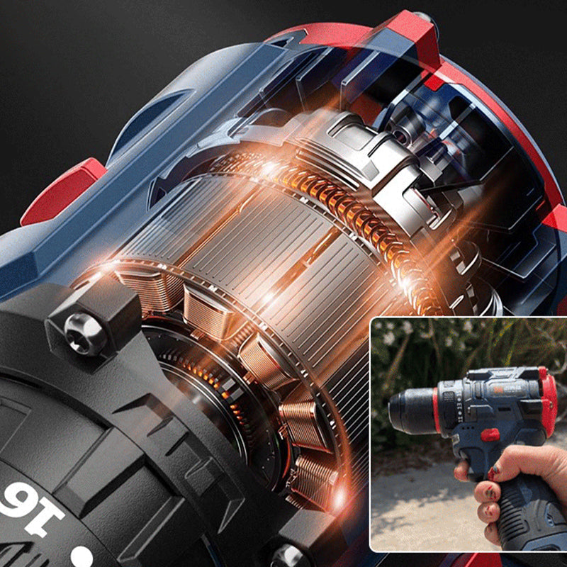 🔥Hot Sale🔥Electric Drill & Screwdriver with Removable Chuck
