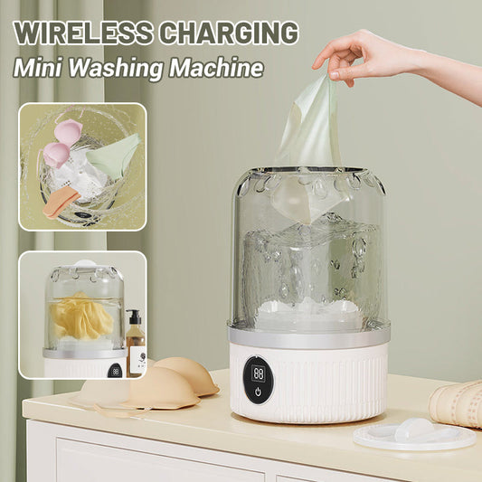 Wireless Charging Mini Washing Machine