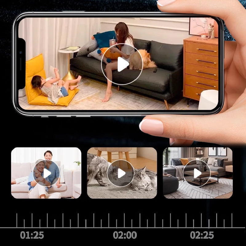 HD Wireless Intelligent Remote Pet Robot Camera