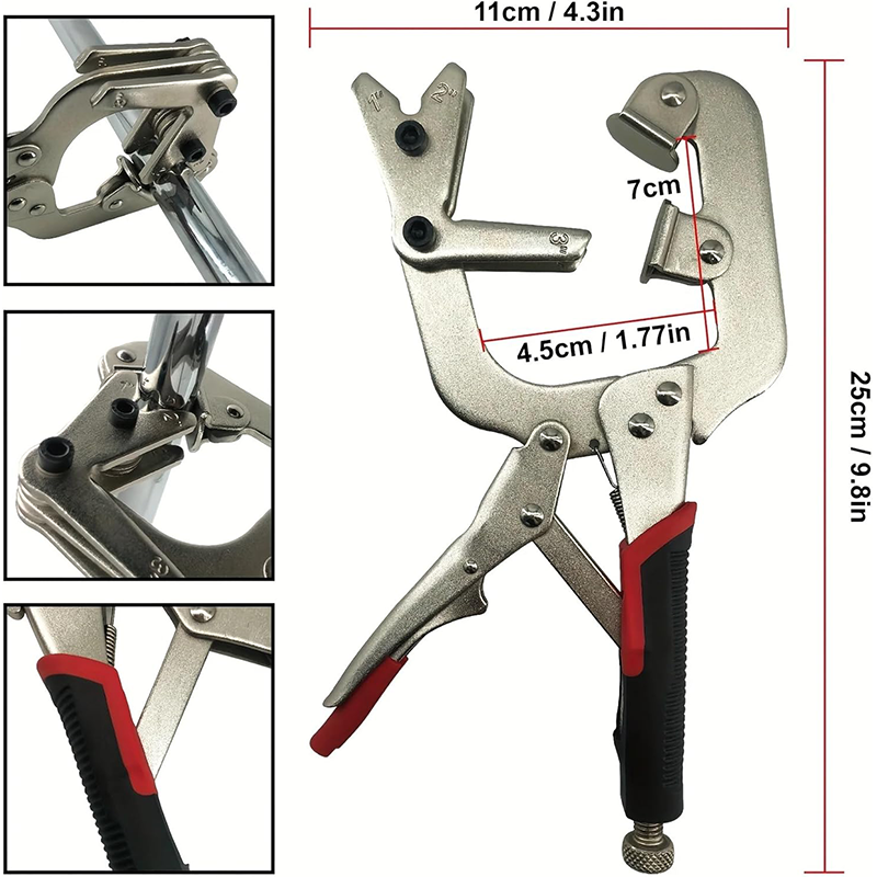 Heavy-Duty Locking Welding Clamp