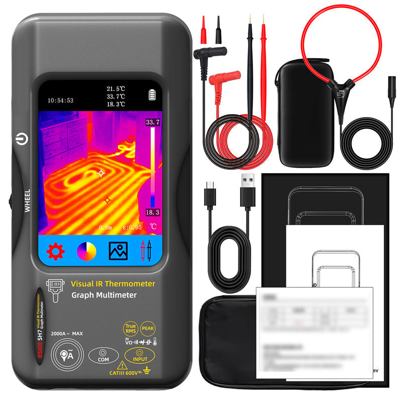 ⏳Time-limited Special⌛Infrared Thermal Imaging SH7 Touch Screen High Accuracy Thermometer