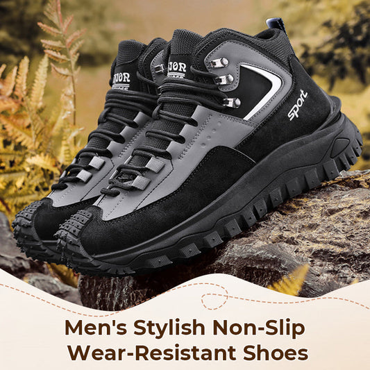 🔥Men's Stylish Non-Slip Wear-Resistant Shoes🏃‍♂️