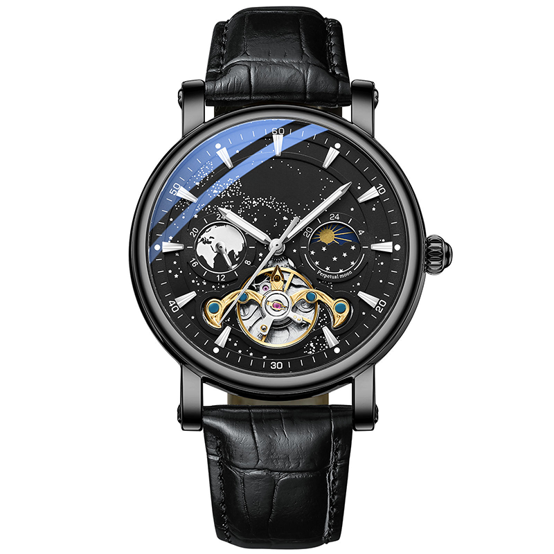 Men's Luxury Automatic Luminous Starry Sky Watch