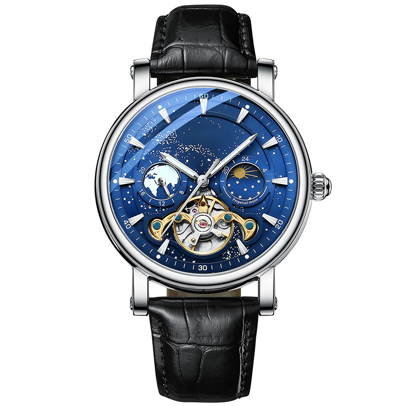 Men's Luxury Automatic Luminous Starry Sky Watch