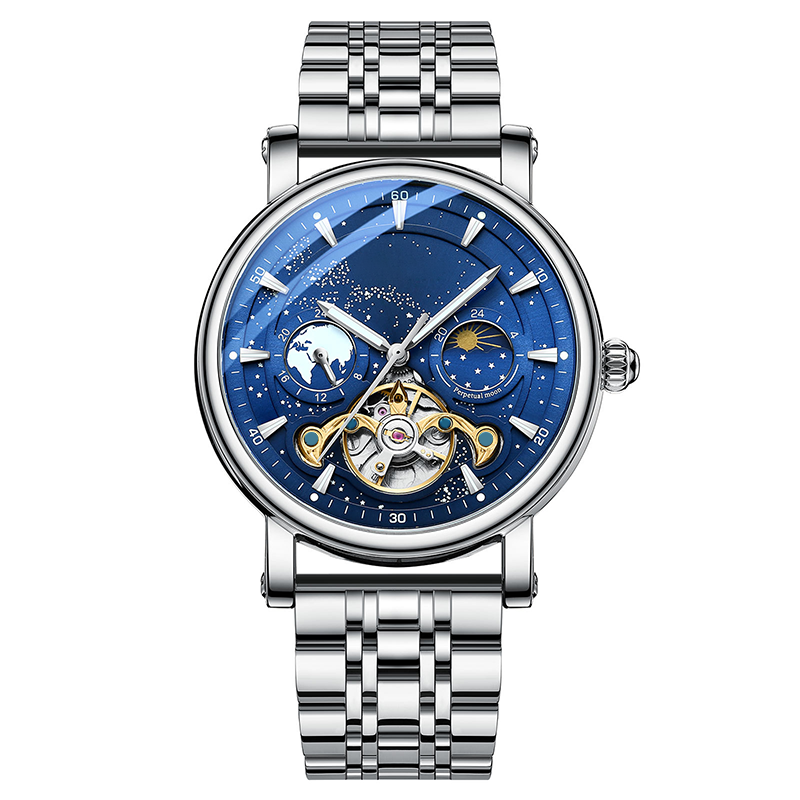 Men's Luxury Automatic Luminous Starry Sky Watch