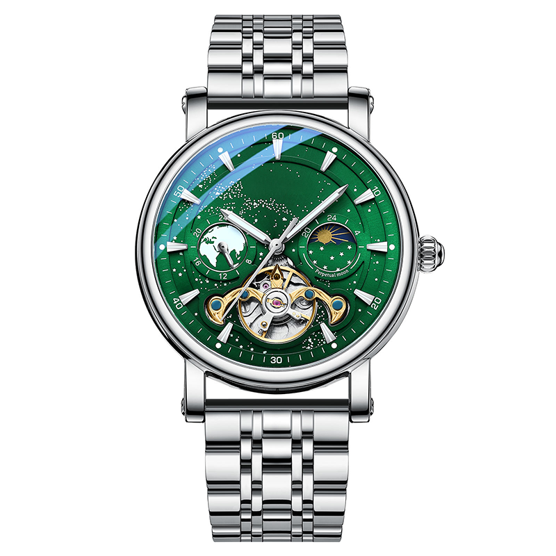 Men's Luxury Automatic Luminous Starry Sky Watch
