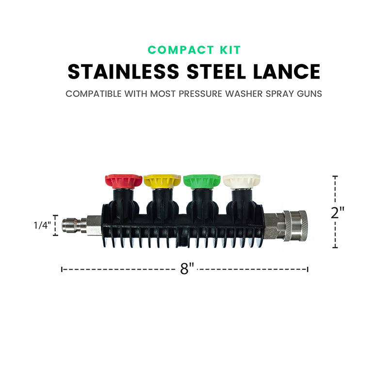 Pressure Washer Wand Extension with Spray Nozzle