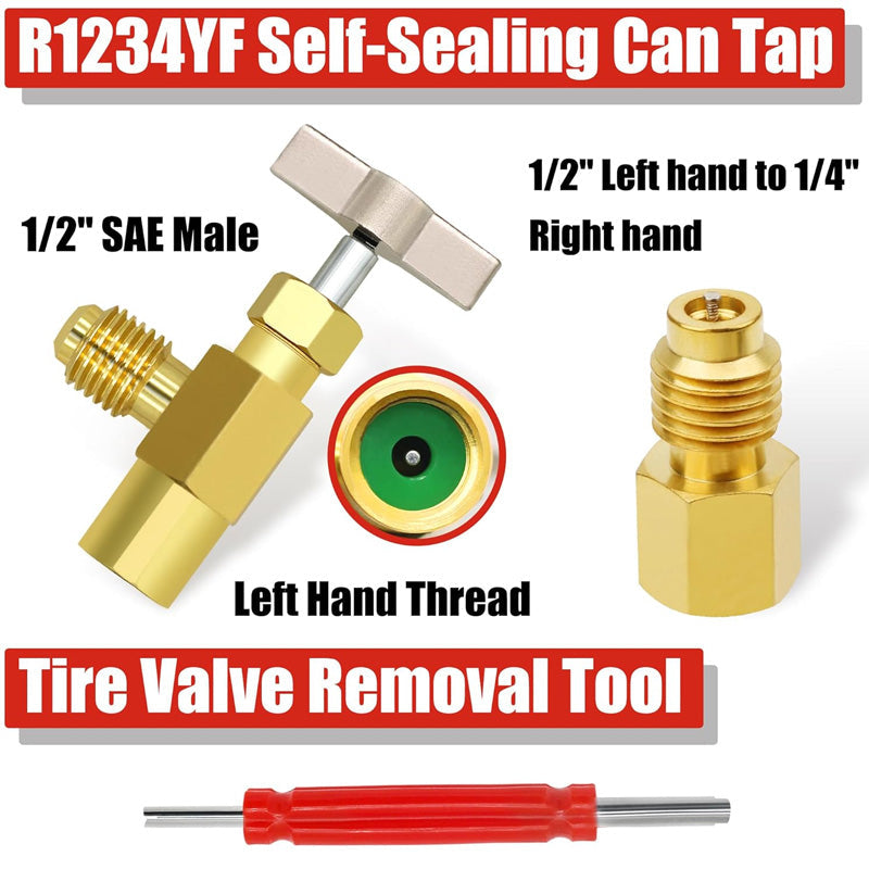 ⏰Time-limited Special🧰3 Way R134/R22/R410 AC Gauges🔥