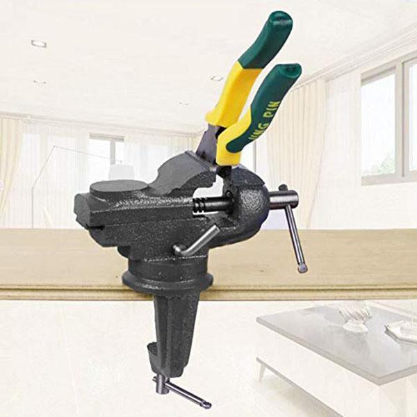 📢📢 50% OFF !! ⏰ Heavy-Duty Mini Universal Bench Vice – Compact, Clamp-On & Perfect for Workshops, Garages & DIY Projects 🔧✨