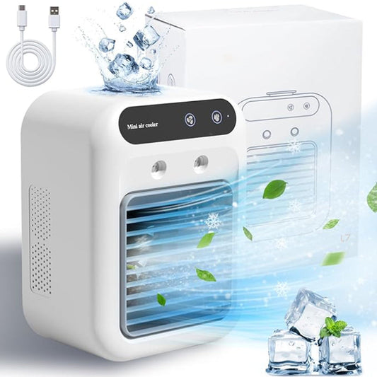 ❄️Time-Limited Speacail ❄️ Mini Portable Air Conditioner with Cooling and Humidification Function