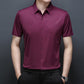 ❄️Men's Casual Business Short Sleeve Lapel T-Shirt