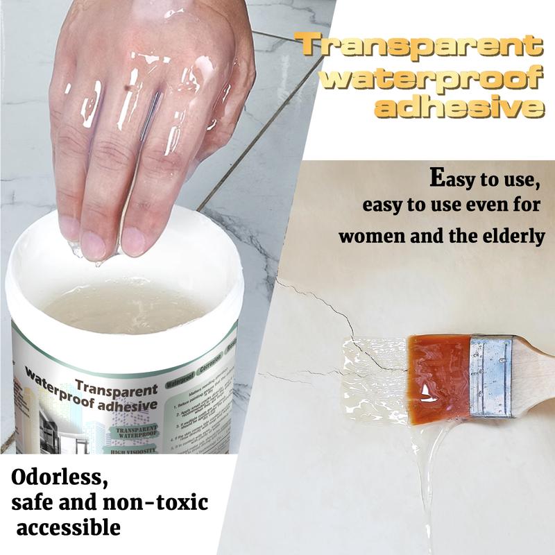 💧 BUY 2 GET 1 FREE! ✨ Transparent Waterproof Coating – Invisible, Non-Toxic, UV Resistant, Indoor & Outdoor 🏠