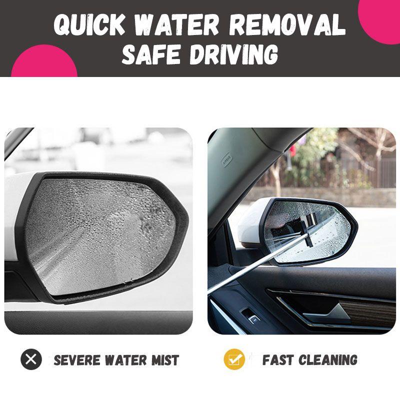 🚗💦 Retractable Side-Mirror Wiper – Extendable, Compact, Water Removal
