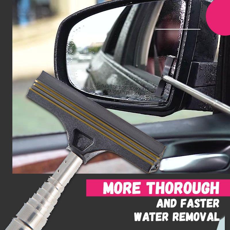 🚗💦 Retractable Side-Mirror Wiper – Extendable, Compact, Water Removal