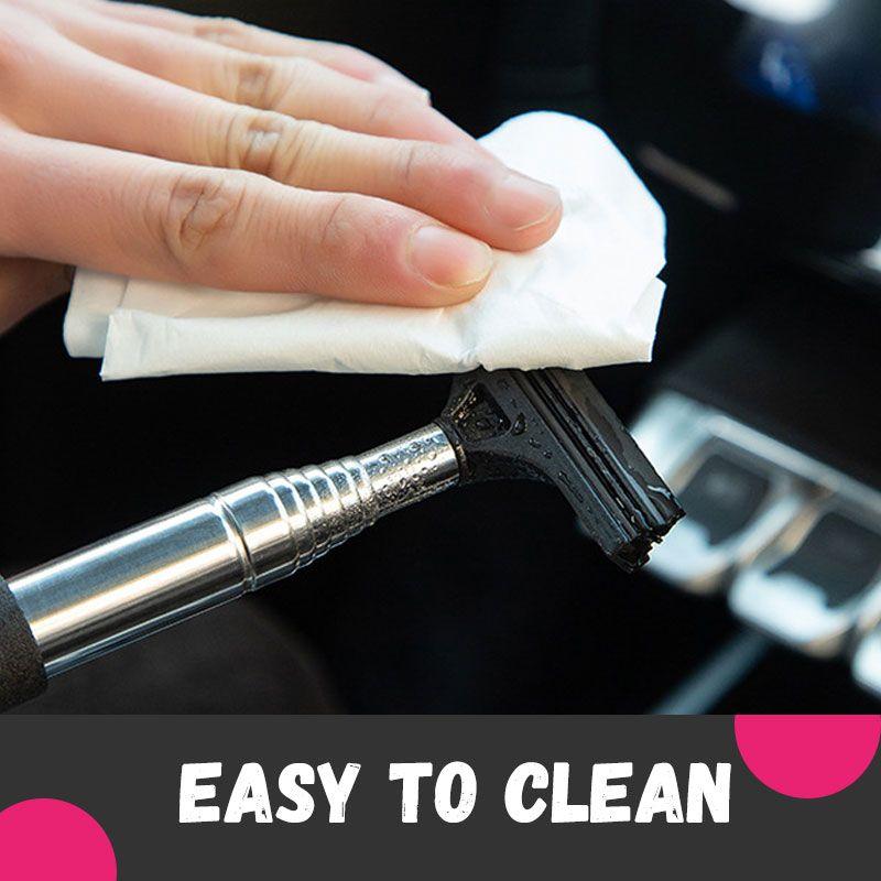 🚗💦 Retractable Side-Mirror Wiper – Extendable, Compact, Water Removal
