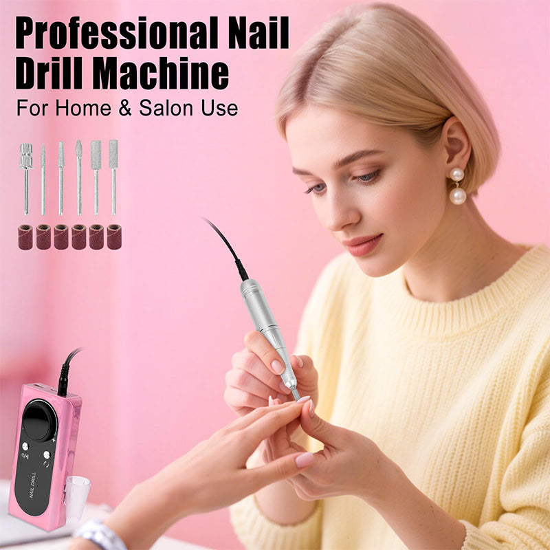 Portable Rechargeable Nail Buffer & Polisher Set